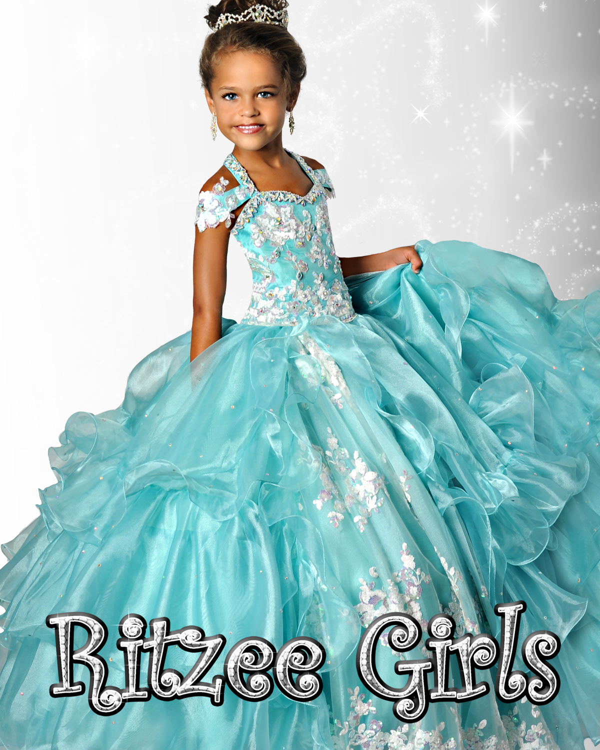 Used ritzee hotsell girl pageant dresses