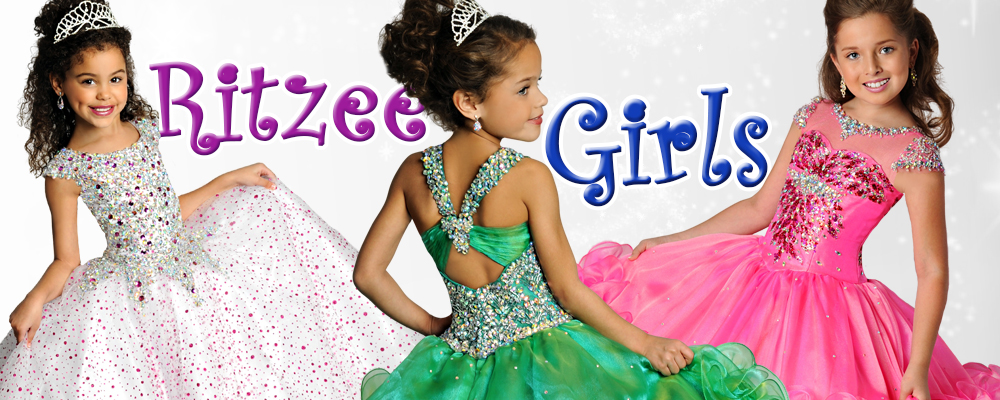 Ritzee girl pageant on sale dress