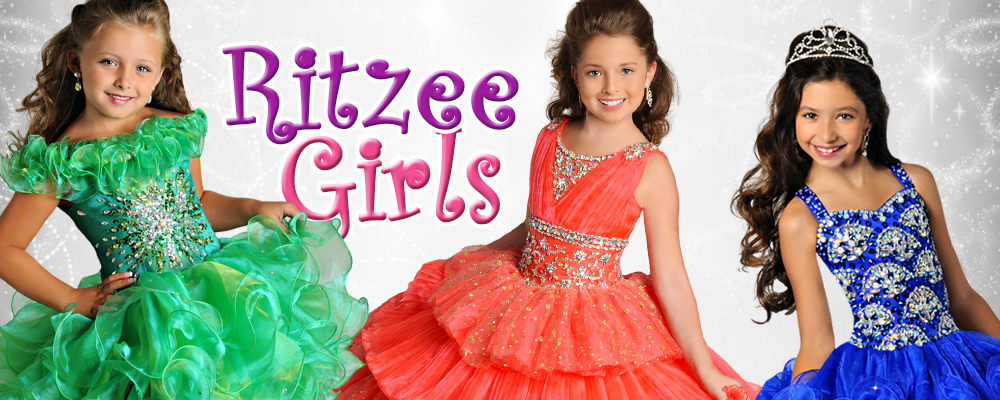 Used ritzee best sale girl pageant dresses